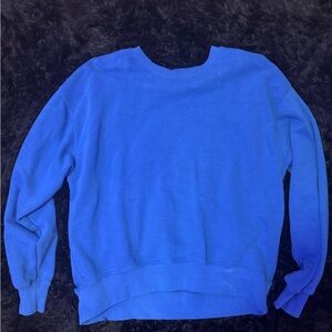 Blue Crewneck Sweatshirt